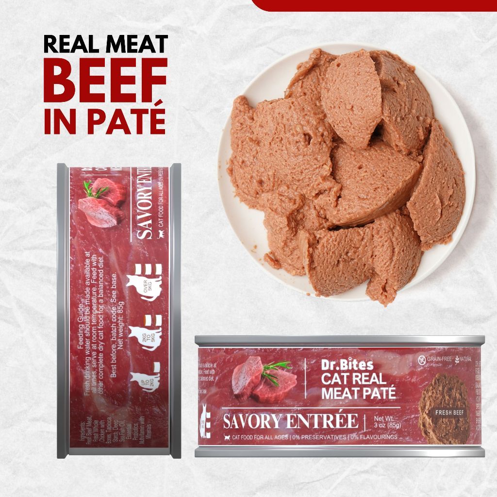 Dr.Bites Cat Pate Canned Food 85g