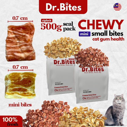Dr.Bites Chicken & Beef Mini Chew Treats Chewy Snack