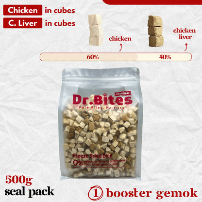 Dr. Bites Mixed Booster Freeze Dried Campuran [500g]