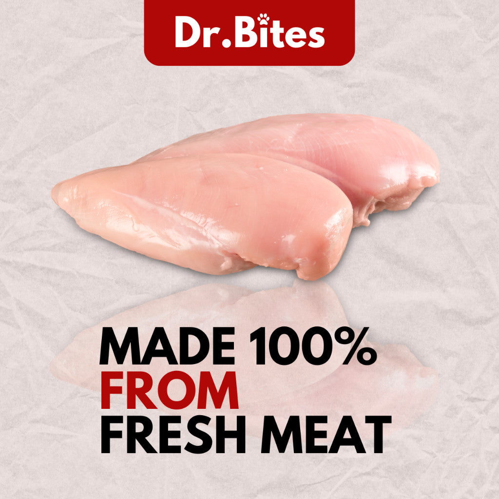 Dr.Bites Booster Gemuk Freeze Dried Chicken [500g]