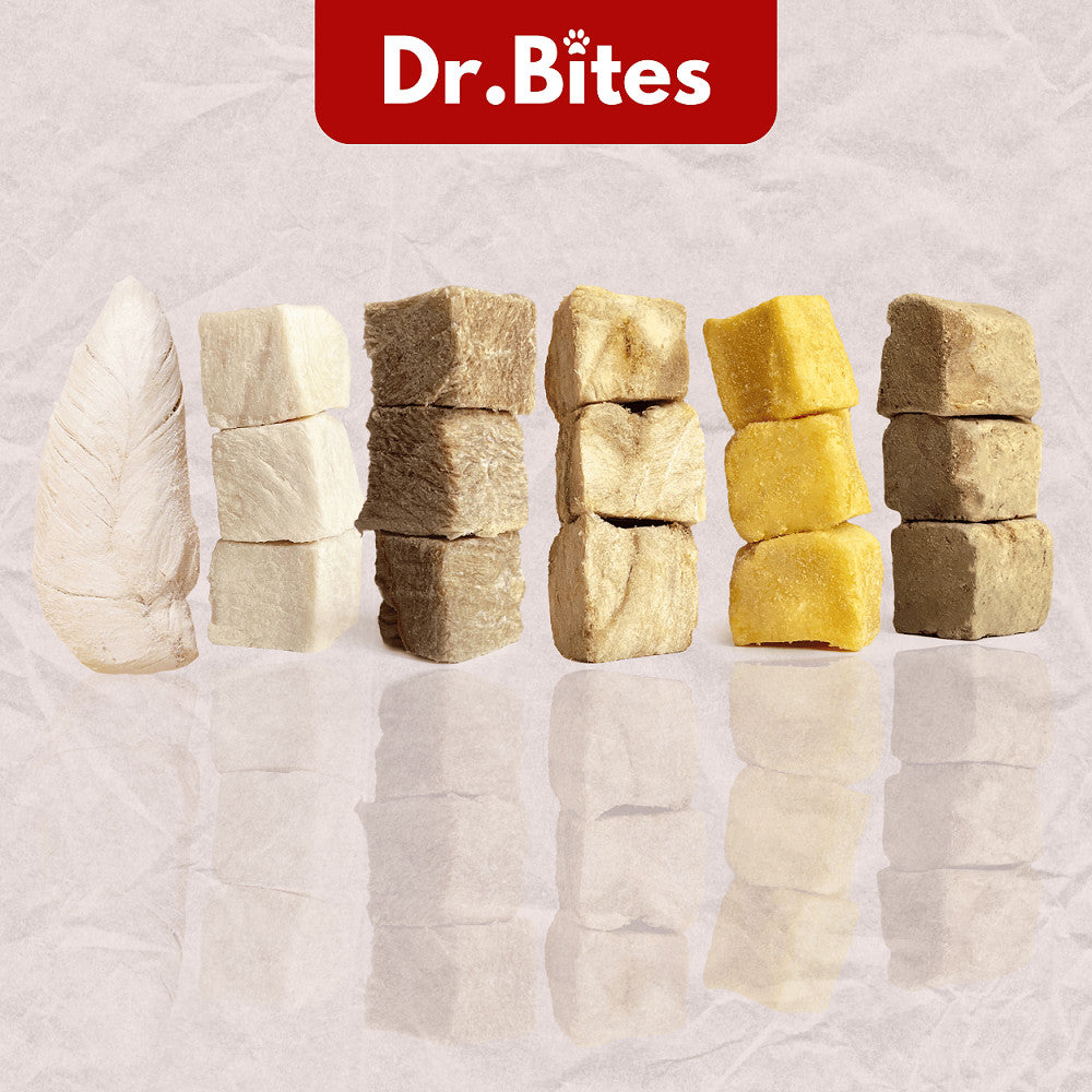 Dr.Bites Booster Gemuk Freeze Dried Chicken [500g]
