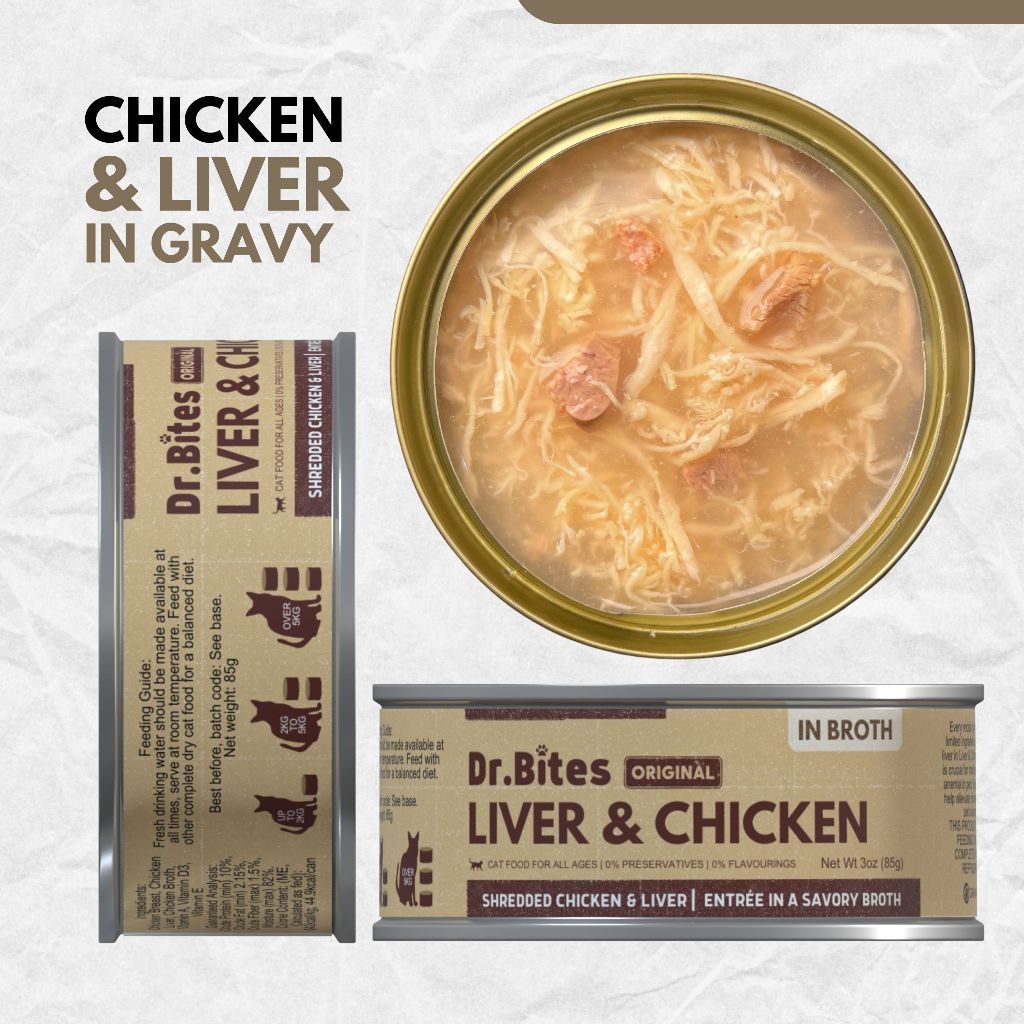 Dr.Bites Cat Canned Food (Wet Food) 85g