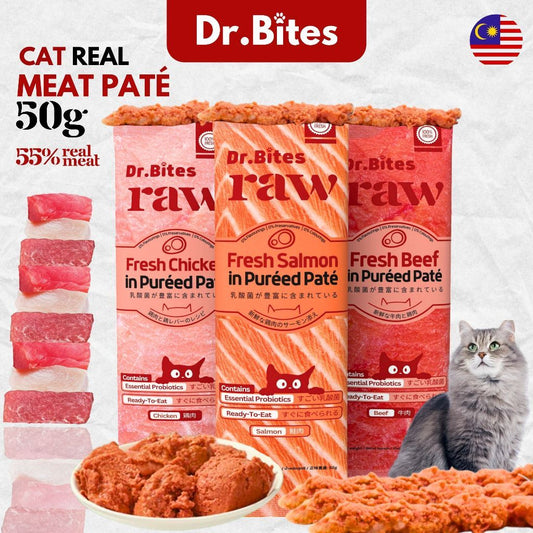 Dr. Bites Fresh Meat Puréed Paté Wet Pouch [50g]