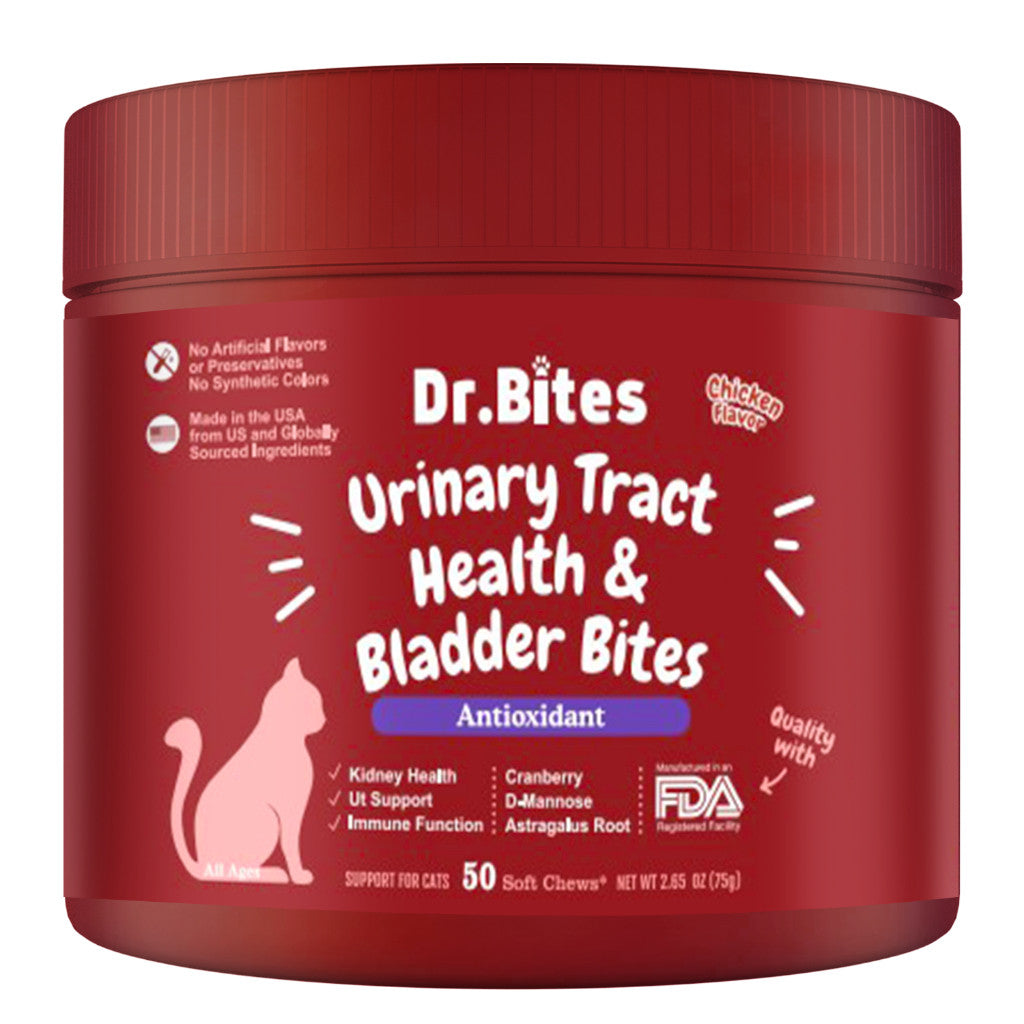 Dr. Bites Urinary Tract & Bladdder Bites Soft Chews 50 Chews (75g)