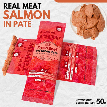 Dr. Bites Fresh Meat Puréed Paté Wet Pouch [50g]