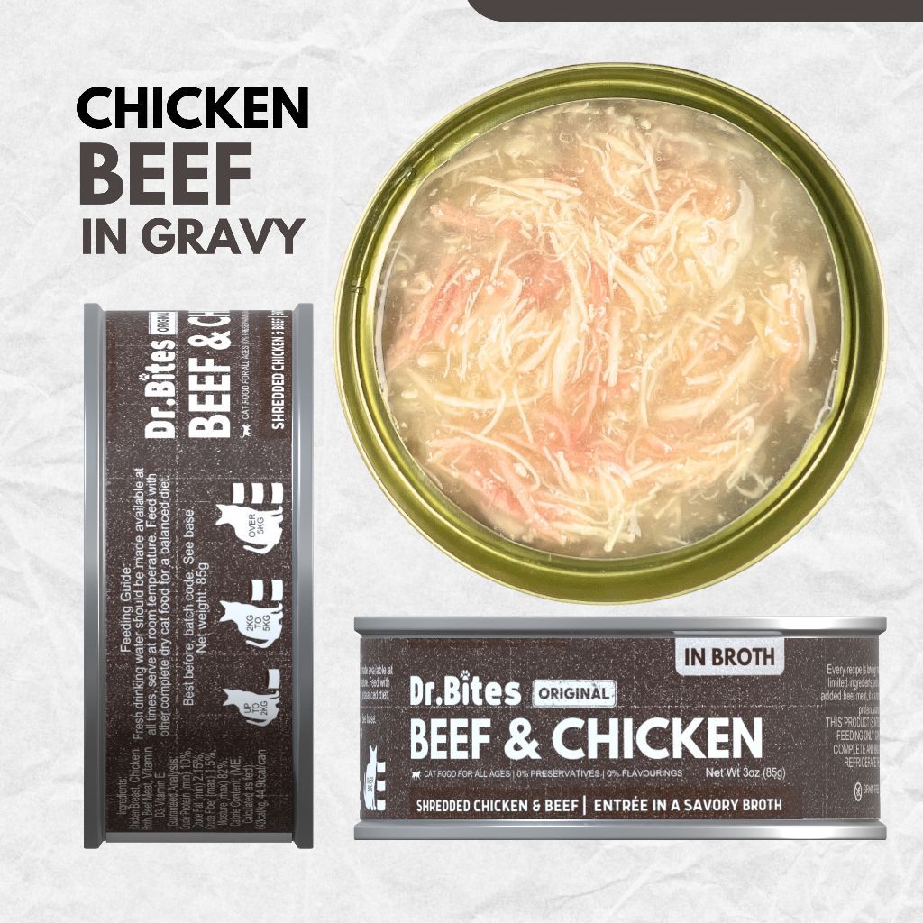 Dr.Bites Cat Canned Food (Wet Food) 85g