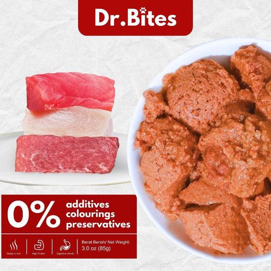 Dr. Bites Fresh Meat Puréed Paté Wet Pouch [50g]