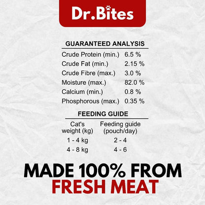 Dr. Bites Fresh Meat Puréed Paté Wet Pouch [50g]