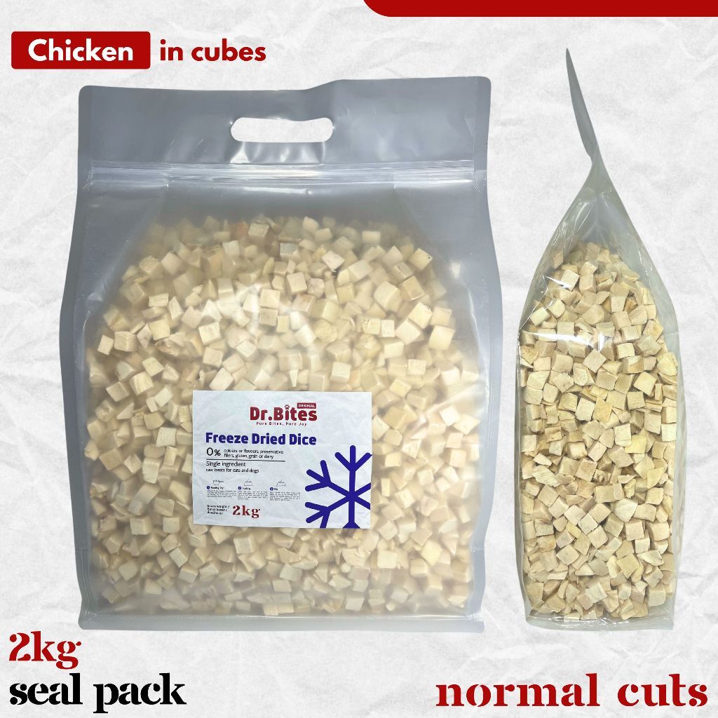 Dr.Bites JUMBO PACK Freeze Dried Chicken [2000g]