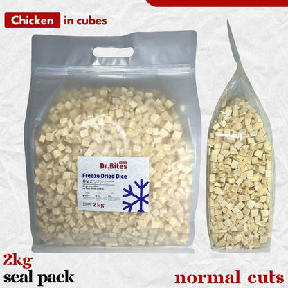 Dr.Bites JUMBO PACK Freeze Dried Chicken [2000g]
