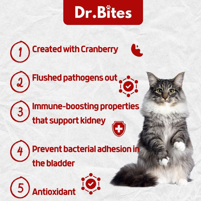 Dr. Bites Urinary Tract & Bladdder Bites Soft Chews 50 Chews (75g)