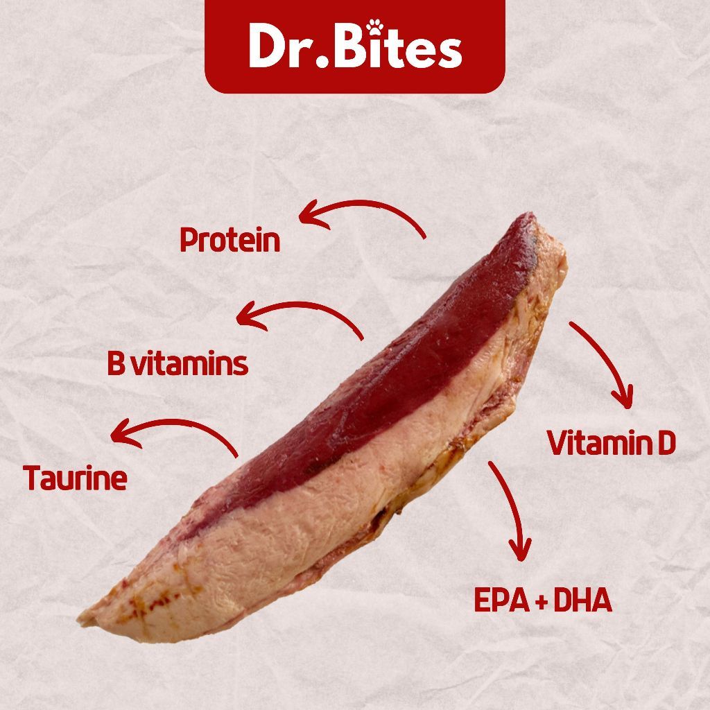 Dr. Bites Cooked Skipjack Tuna Fish [20g]