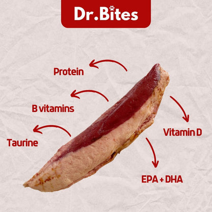 Dr. Bites Cooked Skipjack Tuna Fish [20g]
