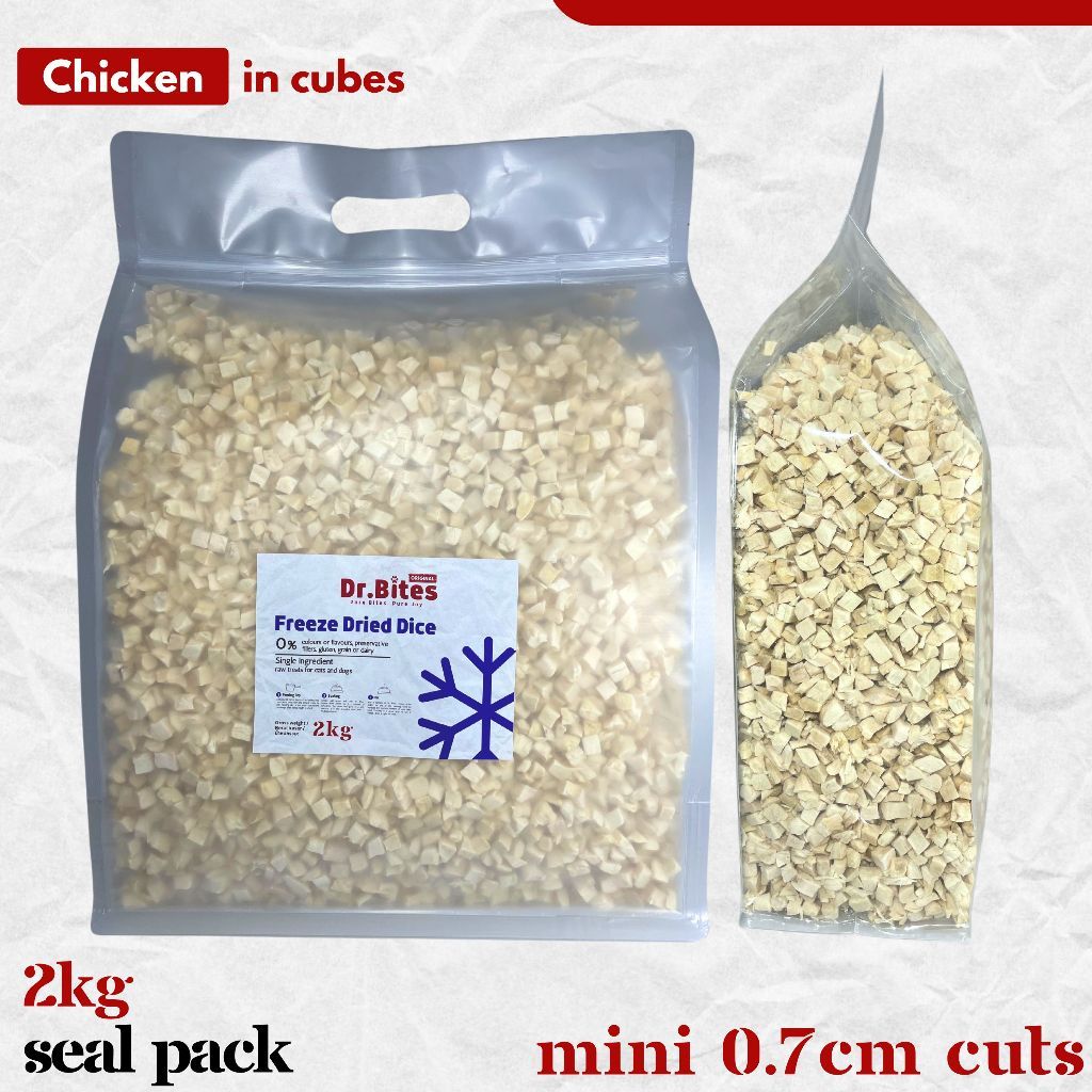 Dr.Bites JUMBO PACK Freeze Dried Chicken [2000g]