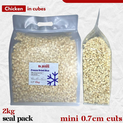 Dr.Bites JUMBO PACK Freeze Dried Chicken [2000g]