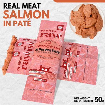 Dr. Bites Fresh Meat Puréed Paté Wet Pouch [50g]