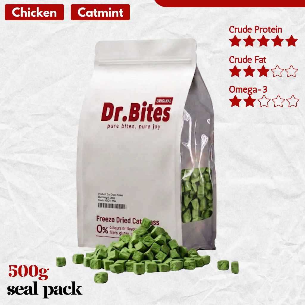 Dr.Bites Booster Gemuk Freeze Dried Chicken [500g]