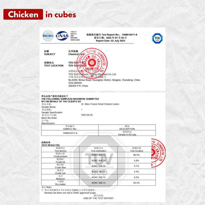 Dr. Bites Premium Freeze Dried Chicken Series 500g