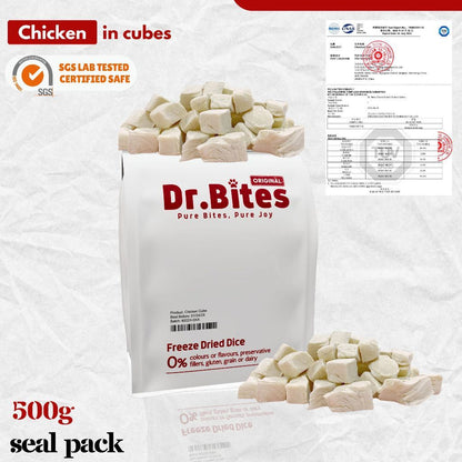 Dr. Bites Premium Freeze Dried Chicken Series 500g