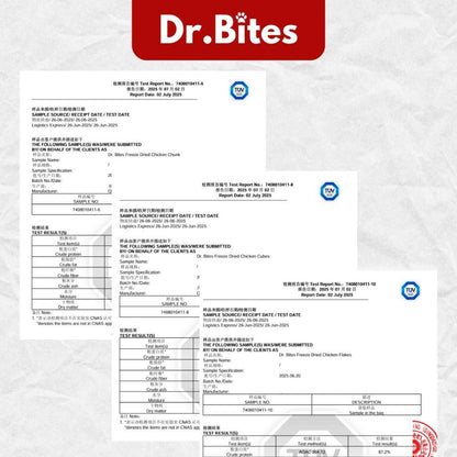 Dr.Bites Booster Gemuk Freeze Dried Chicken [500g]