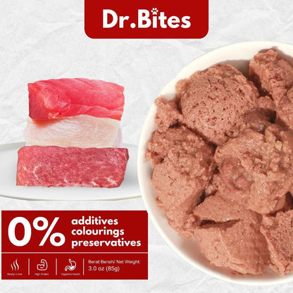 Dr. Bites Real Meat Cat Stick Puree [15g x 10pcs]