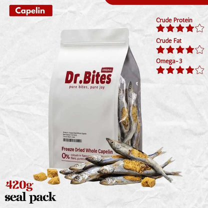 Dr.Bites Booster Gemuk Freeze Dried Chicken [500g]