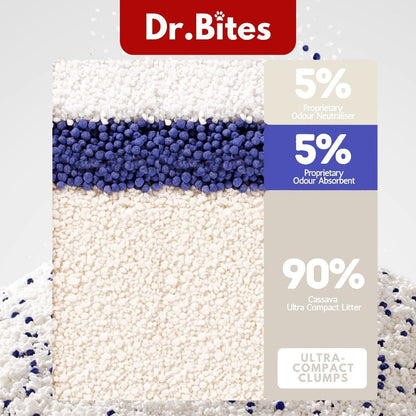 Dr.Bites Pure Cassava Cat Litter 4L/1.25kg