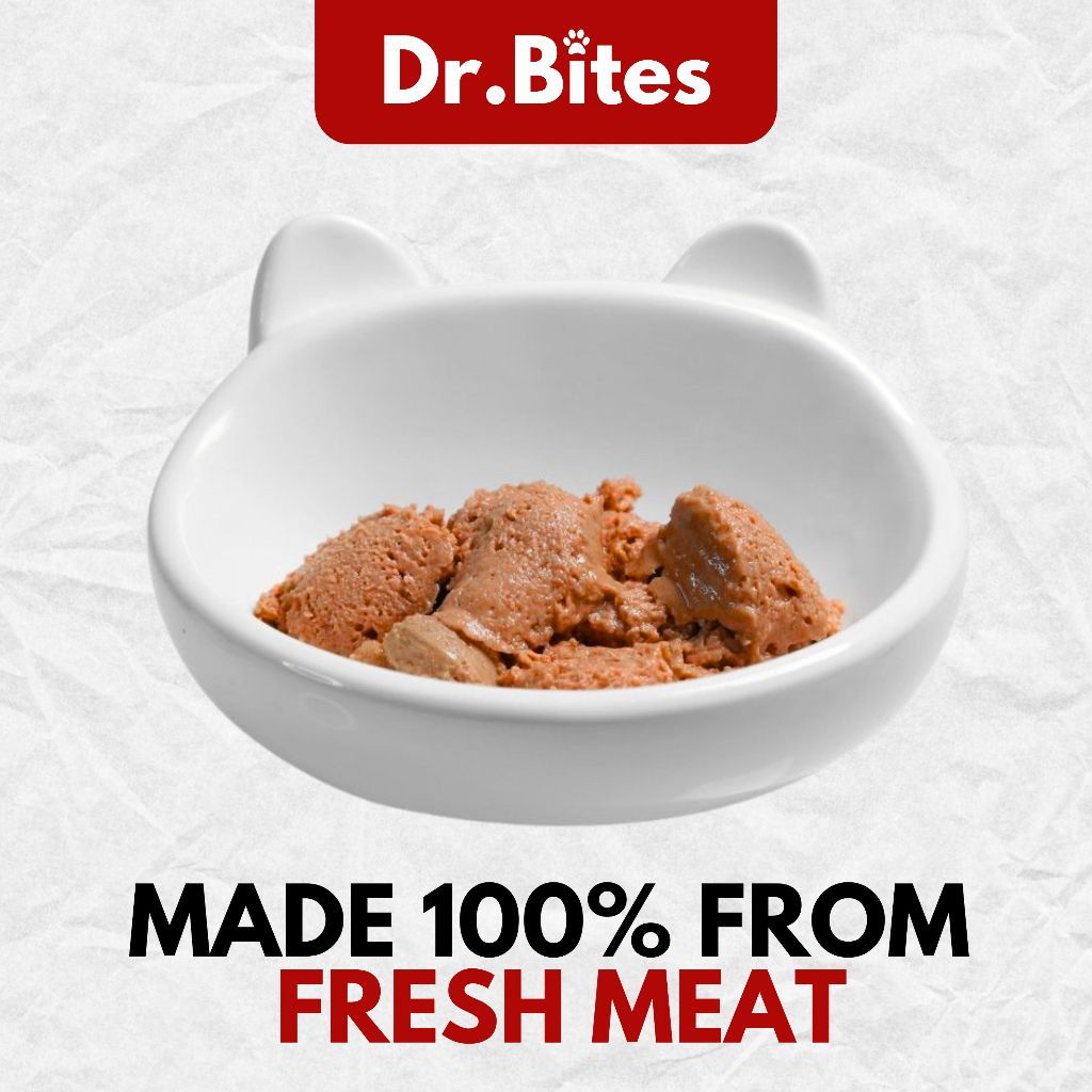 Dr. Bites Real Meat Cat Stick Puree [15g x 10pcs]