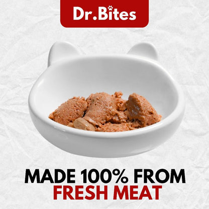 Dr. Bites Real Meat Cat Stick Puree [15g x 10pcs]