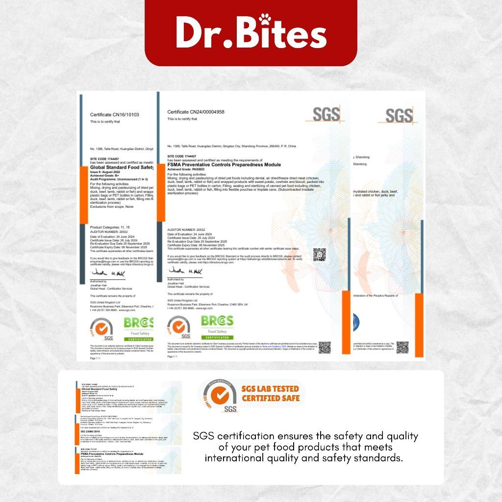 Dr. Bites Premium Freeze Dried Chicken Series 500g
