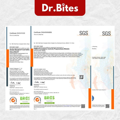Dr.Bites Booster Gemuk Freeze Dried Chicken [500g]