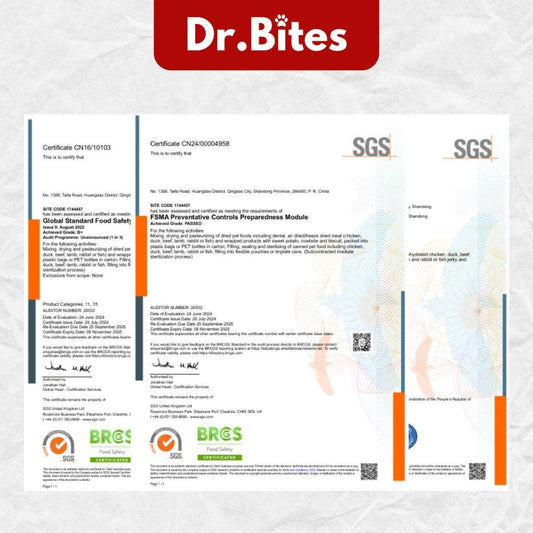 Dr.Bites Booster Gemuk Freeze Dried Chicken [500g]