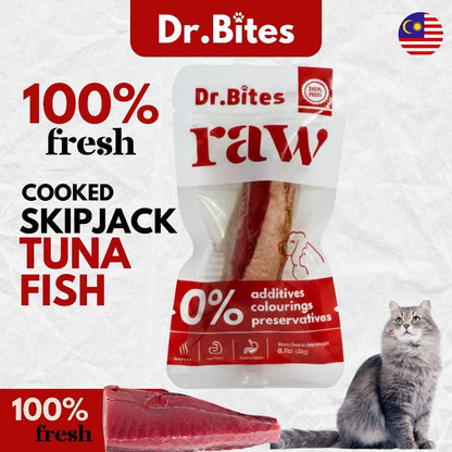 Dr. Bites Cooked Skipjack Tuna Fish [20g]